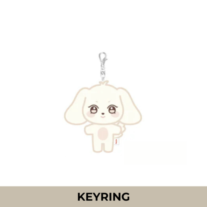 (PRE-ORDER) ATEEZ - 'ANITEEZ IN COLOR' MD - ANITEEZ PLUSH KEYRING (8 VERSIONS) - LightUpK