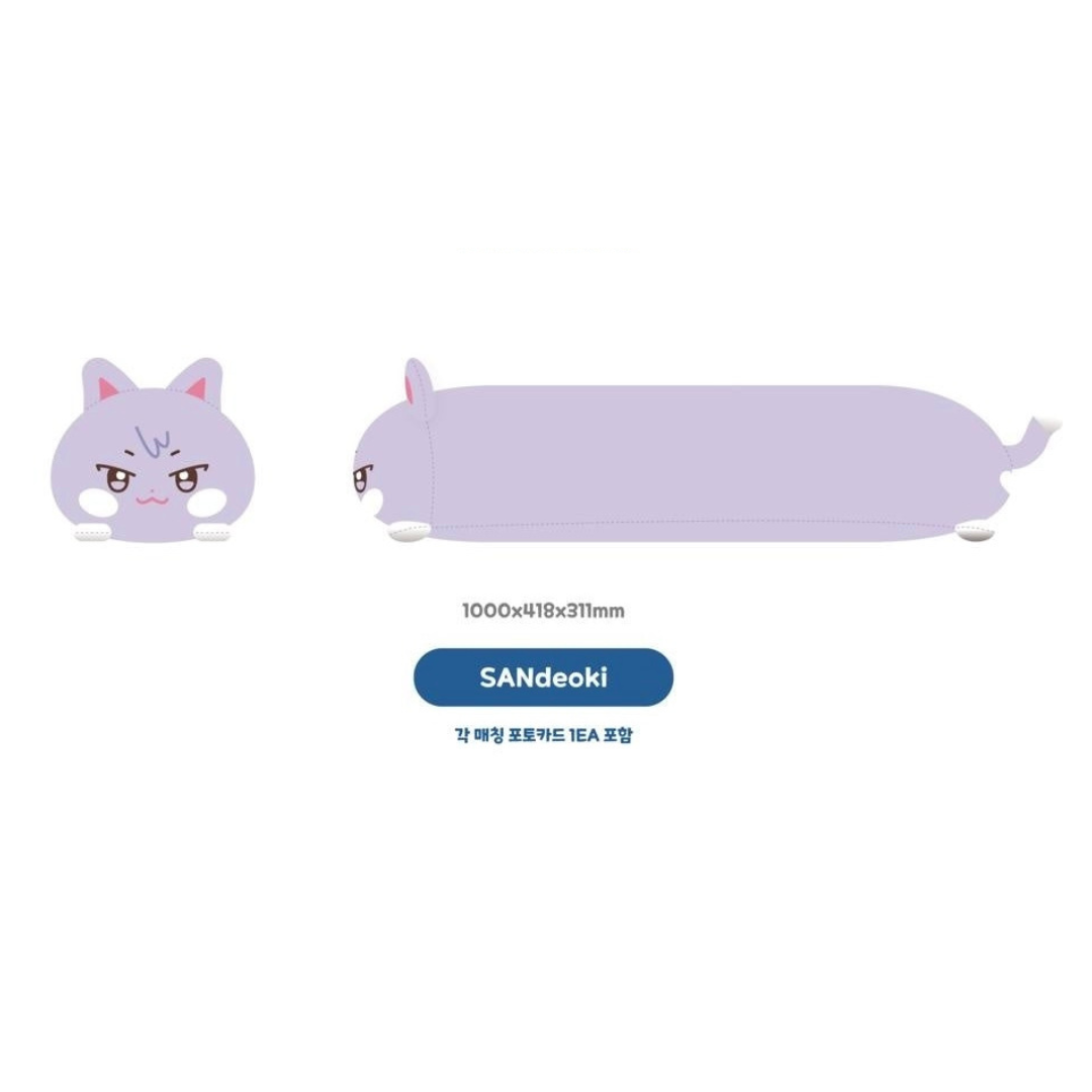 (PRE-ORDER) ATEEZ X ANITEEZ POP-UP [ANITEEZ IN DEJAVU] MD - LONG BODY PILLOW (8 VERSIONS)