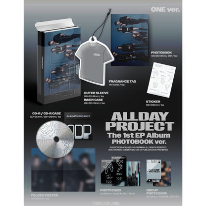 ALLDAY PROJECT - THE 1ST EP ALBUM [ALLDAY PROJECT] PHOTOBOOK VER. (2 VERSIONS)