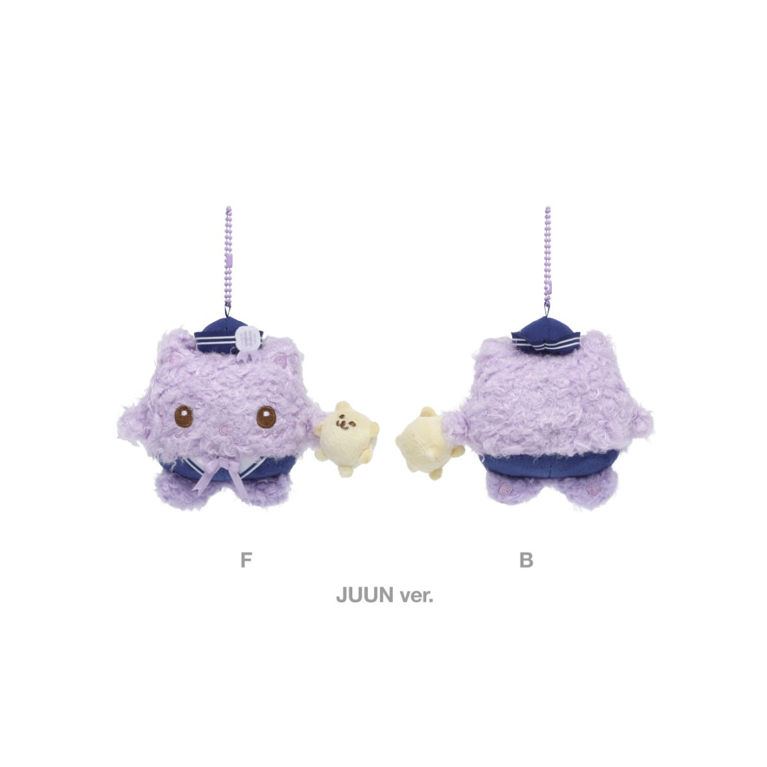 (PRE-ORDER) HEARTS2HEARTS - 19 MARINE LOOK DOLL KEYRING / 2026 Hearts2Hearts 2ND MINI ALBUM POP-UP [레몬탱 (LEMON TANG)] OFFICIAL MD (9 VERSIONS)