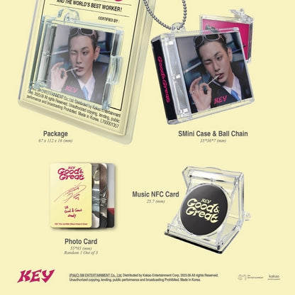 KEY - GOOD & GREAT [2ND MINI ALBUM] (SMINI VER.)(SMART ALBUM)