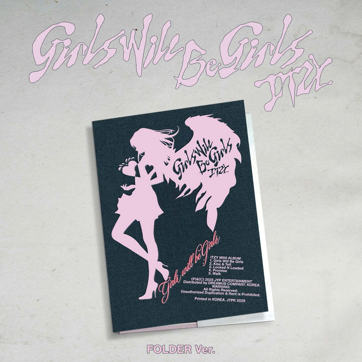 ITZY - [GIRLS WILL BE GIRLS] FOLDER VER. - LightUpK
