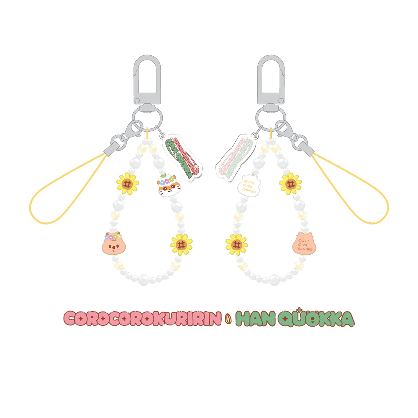 (PRE-ORDER) STRAY KIDS - PHONE BEADS STRAP - SKZOO X SANRIO CHARACTERS (8 VERSIONS)