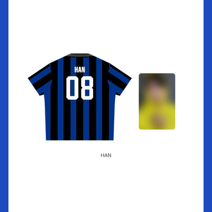 (PRE-ORDER) STRAY KIDS - UNIFORM T-SHIRT - KARMA POP-UP MERCH (8 VERSIONS) - LightUpK