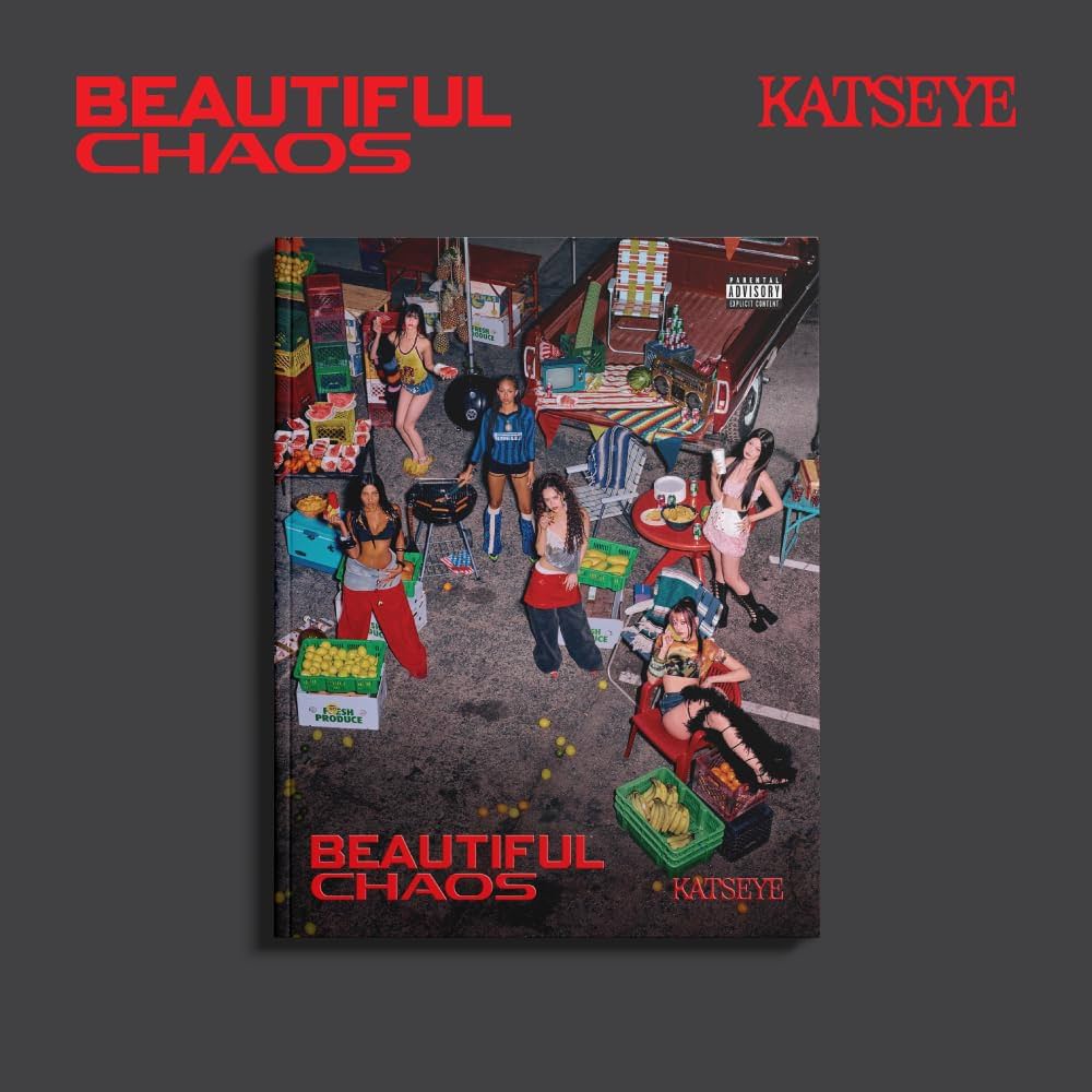 KATSEYE - BEAUTIFUL CHAOS (2 VERSIONS) - LightUpK