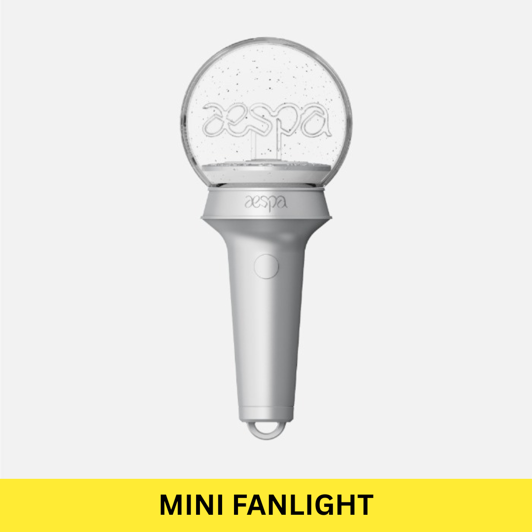 (PRE-ORDER) AESPA - MINI FANLIGHT KEYRING - LightUpK