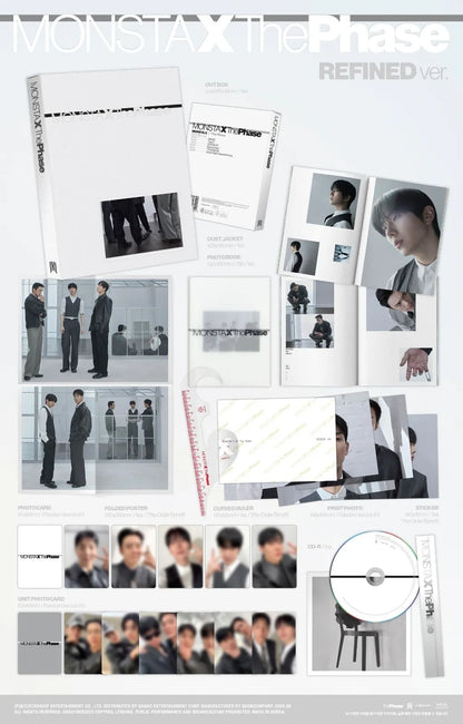 MONSTA X - THE PHASE (4 VERSIONS)