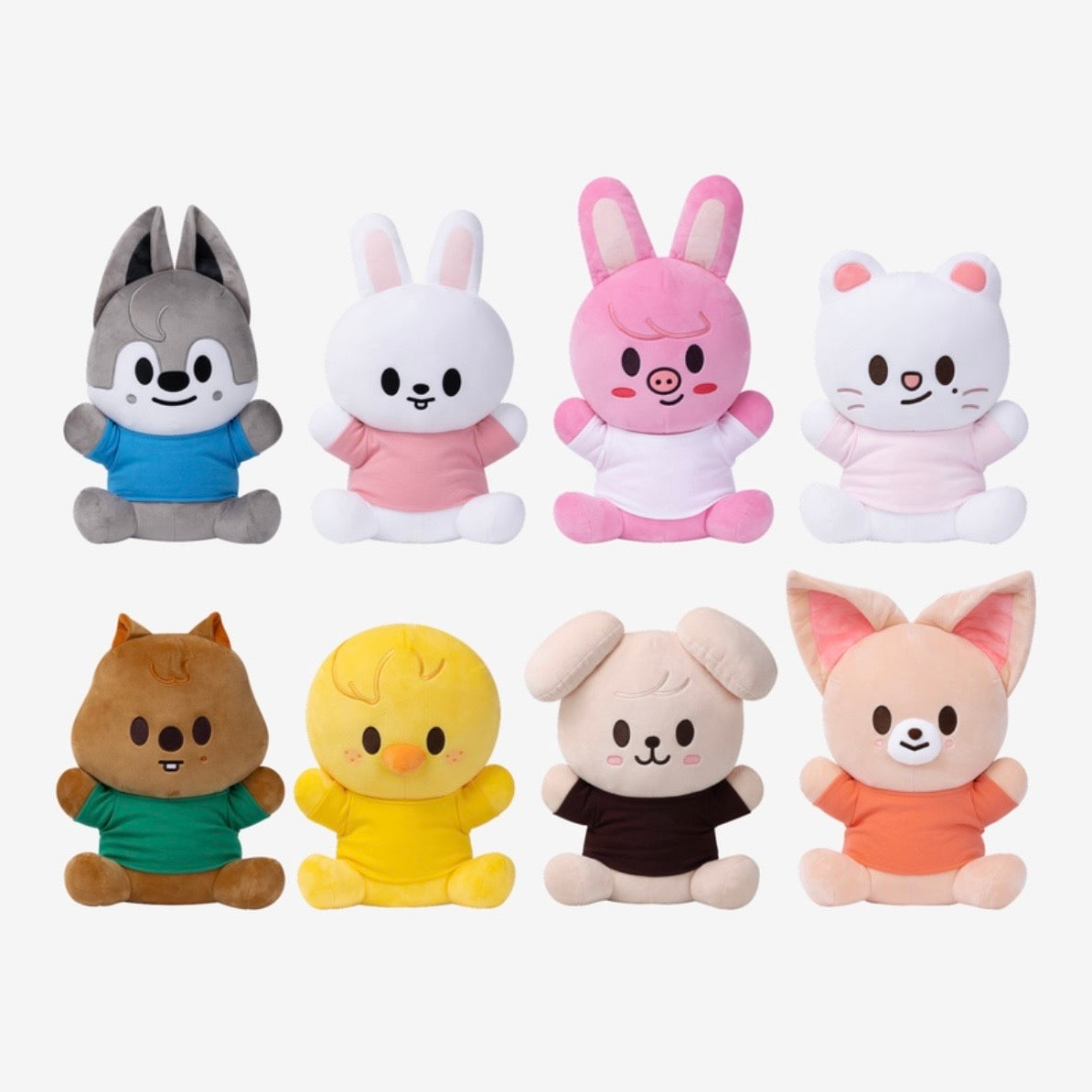 (PRE-ORDER) STRAY KIDS - SKZOO PLUSH HUG-ME Ver. - SKZOO EVERYWHERE ALL AROUND THE WORLD (8 VERSIONS) - LightUpK