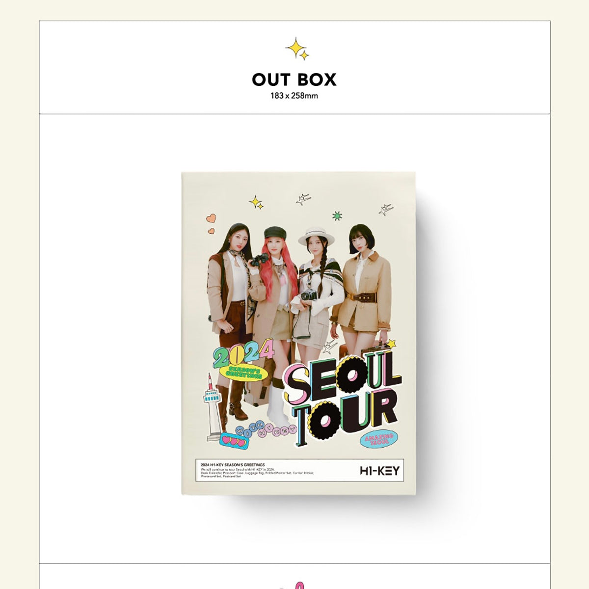 H1-KEY - 2024 SEASON'S GREETINGS [SEOUL TOUR] - LightUpK