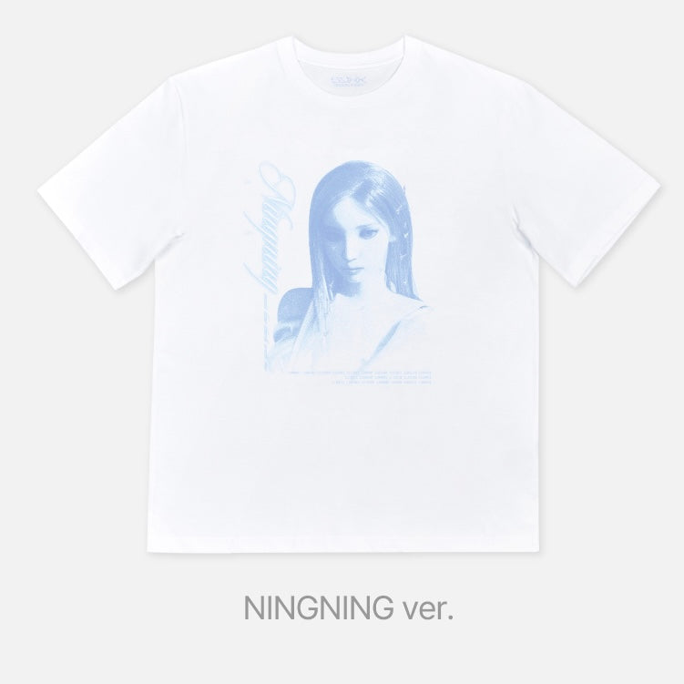 (PRE-ORDER) AESPA - 2025-26 AESPA LIVE TOUR [SYNK : AEXIS LINE] : T-SHIRT (4 VERSIONS) - LightUpK