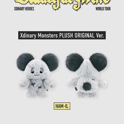 (PRE-ORDER) XDINARY HEROES - Xdinary Monsters PLUSH ORIGINAL Ver. - Beautiful Mind MD (6 VERSIONS) - LightUpK