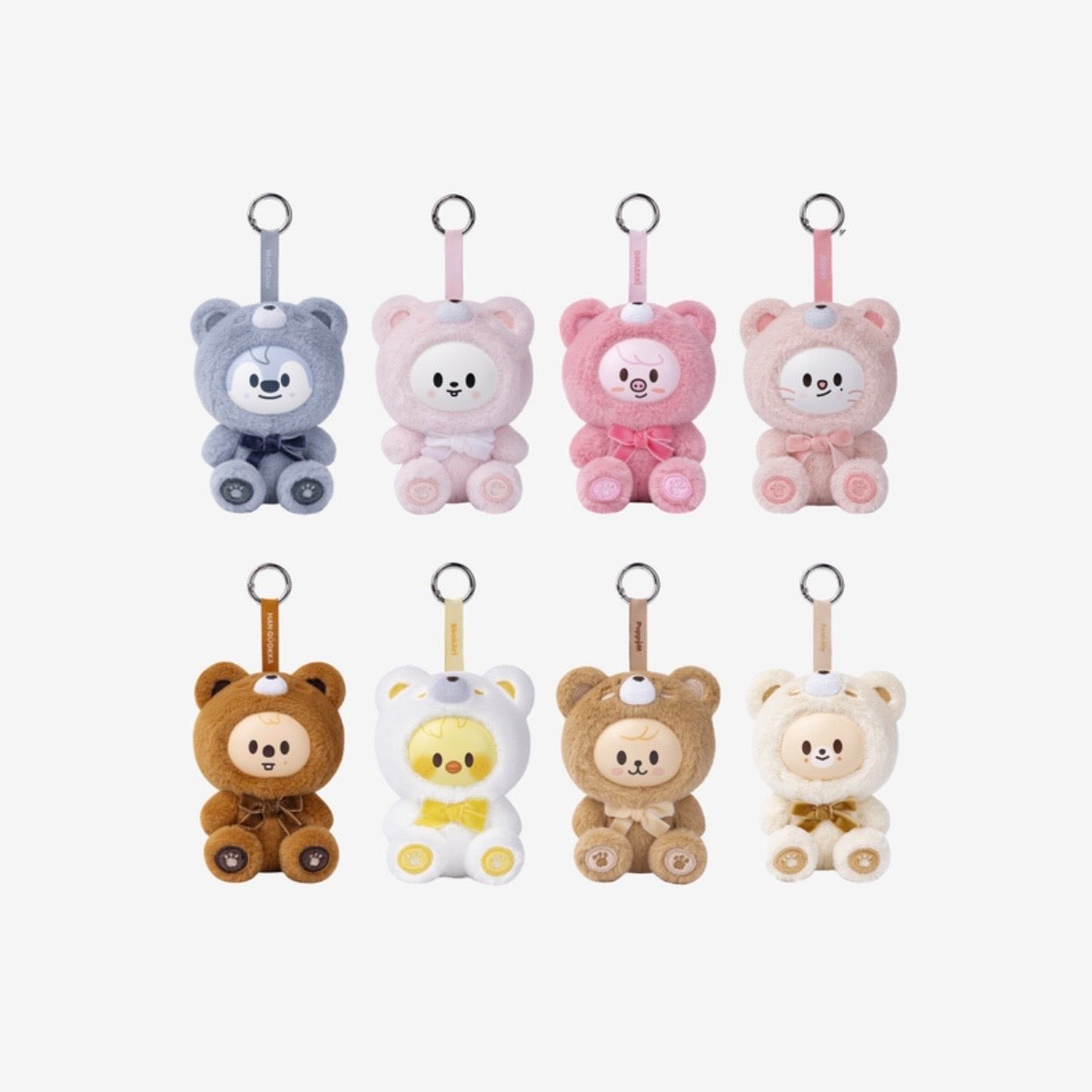 (PRE-ORDER) STRAY KIDS - SKZOO SECRET KEYRING TOY Ver. - SKZOO EVERYWHERE ALL AROUND THE WORLD (8 VERSIONS) RANDOM - LightUpK