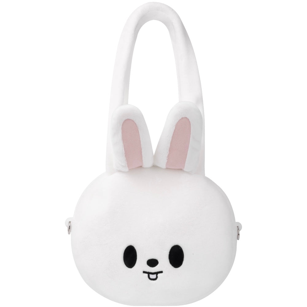 (PRE-ORDER) STRAY KIDS - SKZOO FACE SHOULDER BAG - SKZOO EVERYWHERE ALL AROUND THE WORLD (8 VERSIONS) - LightUpK