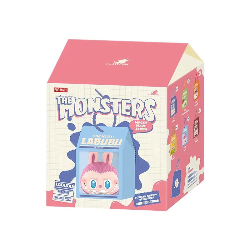[BLINDBOX] LABUBU THE MONSTERS WACKY MART SERIES-SQUISHY CHARM BLIND BOX - LightUpK
