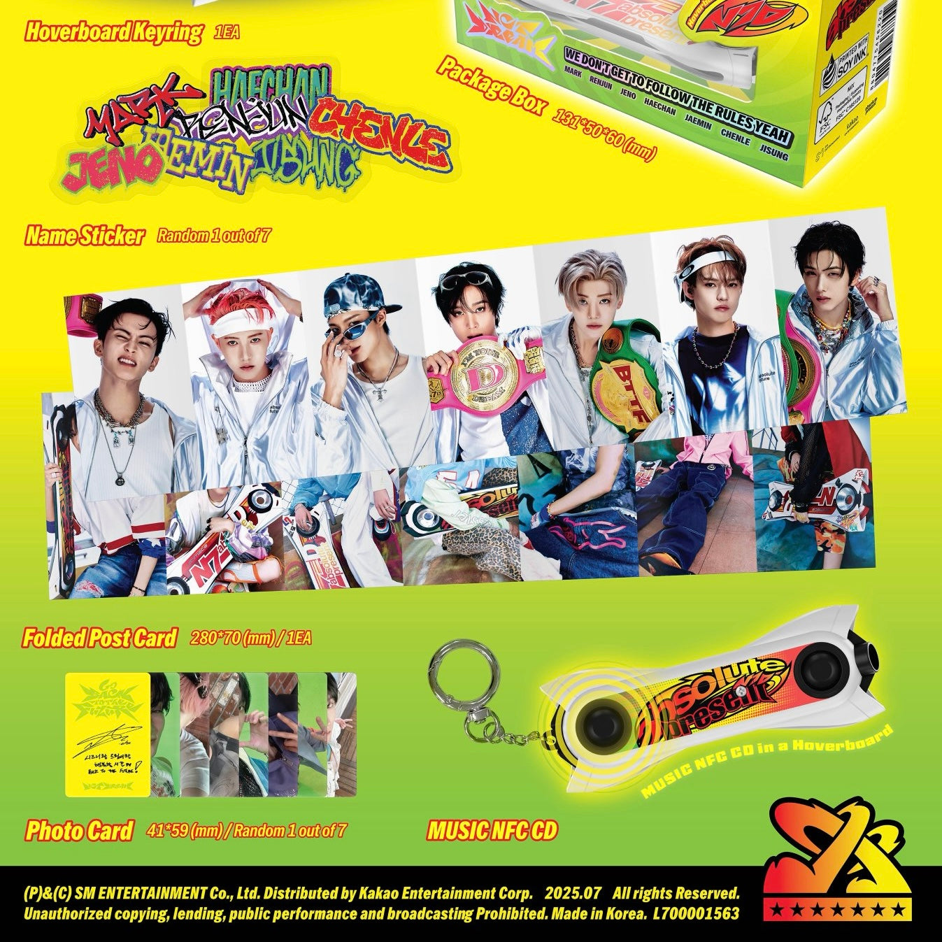 NCT DREAM - [GO BACK TO THE FUTURE] (HOVERBOARD VER.) - LightUpK