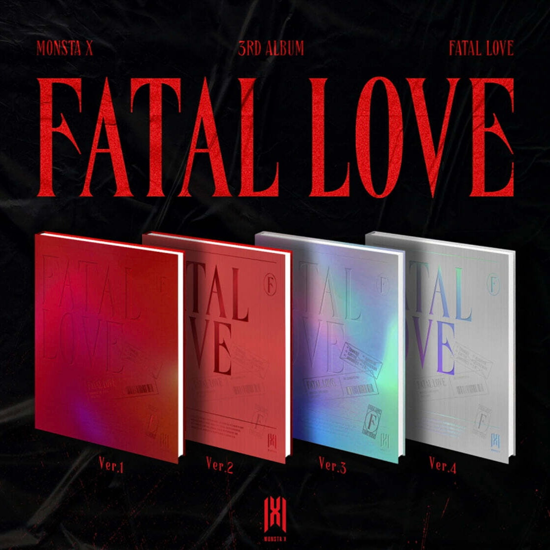 MONSTA X - VOL.3 [FATAL LOVE] (4 VERSIONS) - LightUpK