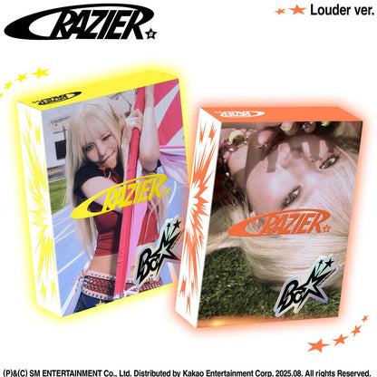 BOA - 11TH ALBUM [CRAZIER] (LOUDER VER.) (2 VERSIONS) - LightUpK