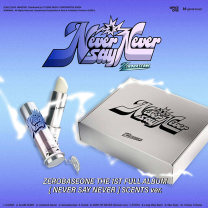 (PRE-ORDER) ZEROBASEONE - THE 1ST FULL ALBUM [NEVER SAY NEVER] SCENTS VER. (9 VERSIONS) RANDOM - LightUpK