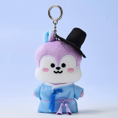(PRE-ORDER) BT21 - BT21 PLUSH KEYRING K-SEONBI (7 VERSIONS) - LightUpK