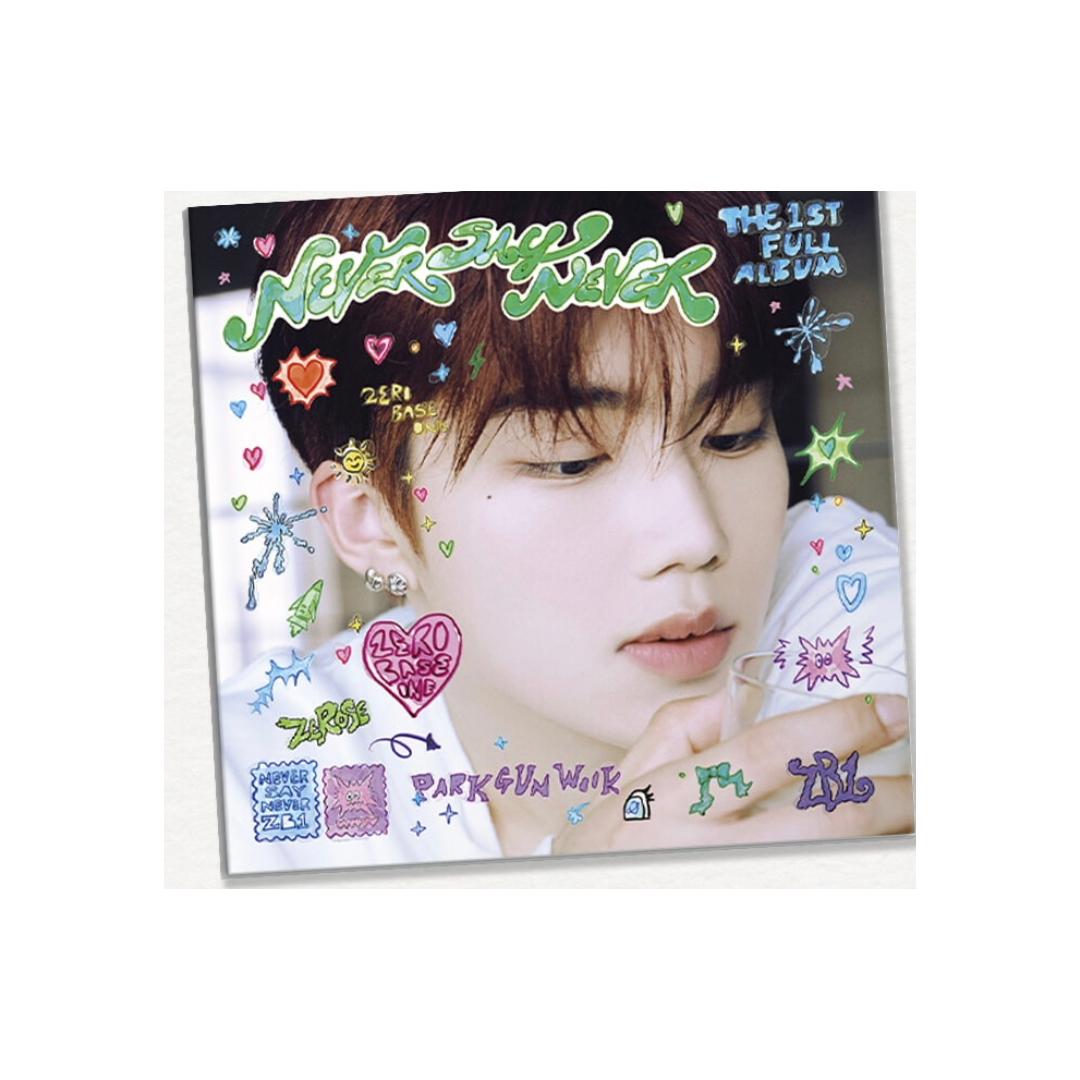 (PRE-ORDER) ZEROBASEONE - THE 1ST FULL ALBUM [NEVER SAY NEVER] DIGIPACK VER. (10 VERSIONS) RANDOM - LightUpK