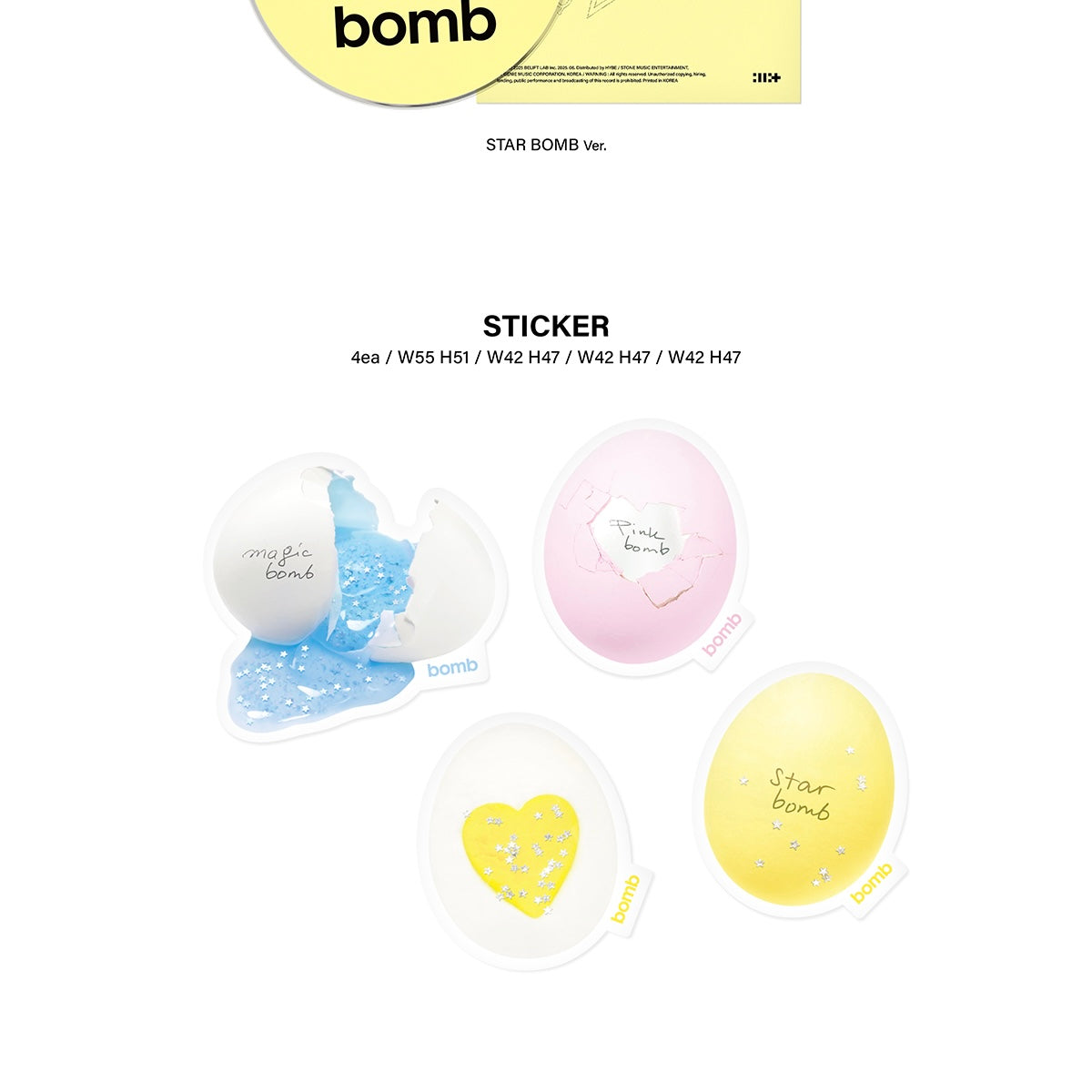 ILLIT - 3RD MINI ALBUM [BOMB] (3 VERSIONS) - LightUpK