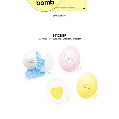 ILLIT - 3RD MINI ALBUM [BOMB] (3 VERSIONS) - LightUpK