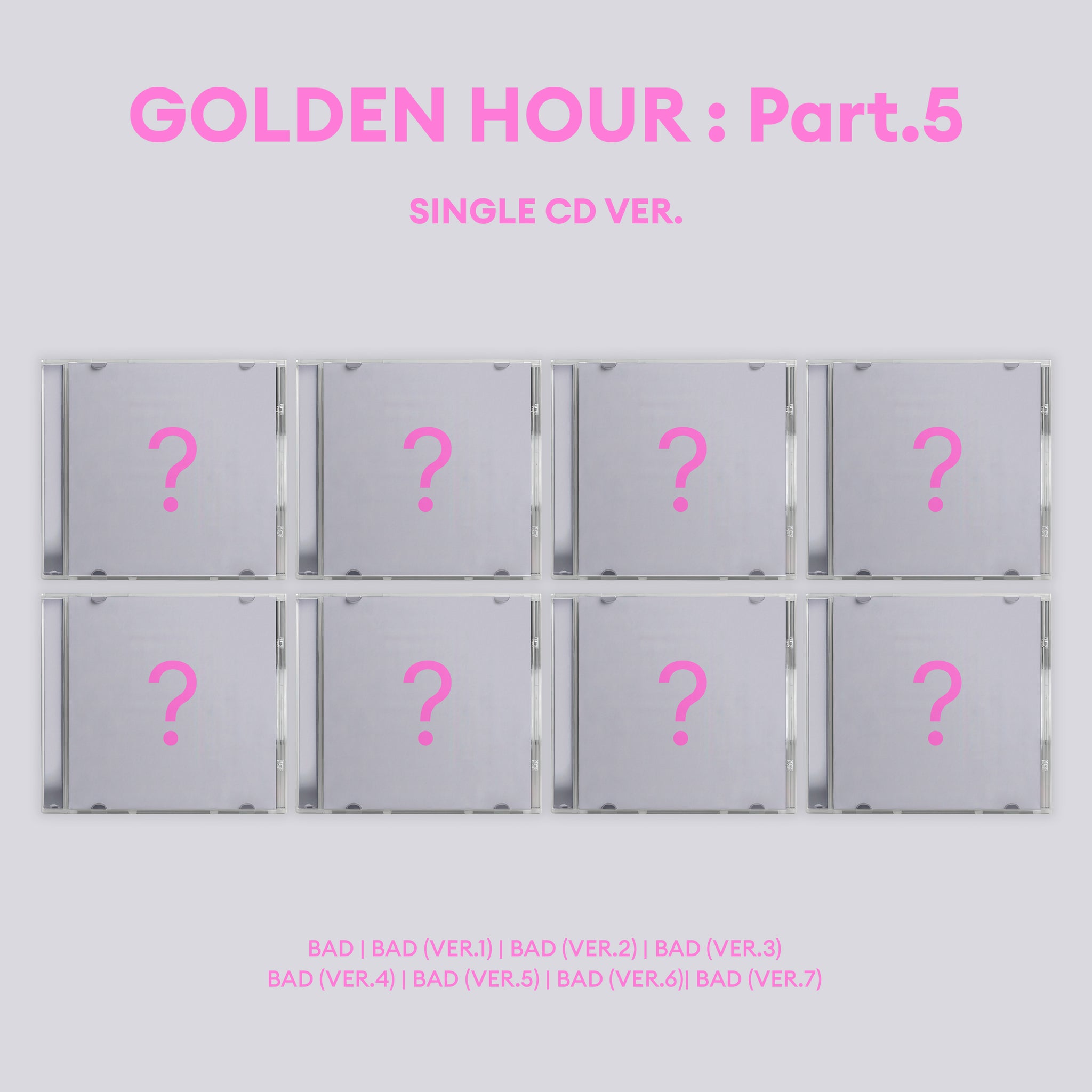 (PRE-ORDER) [hello82] ATEEZ - BAD Single CD (8 VERSIONS)
