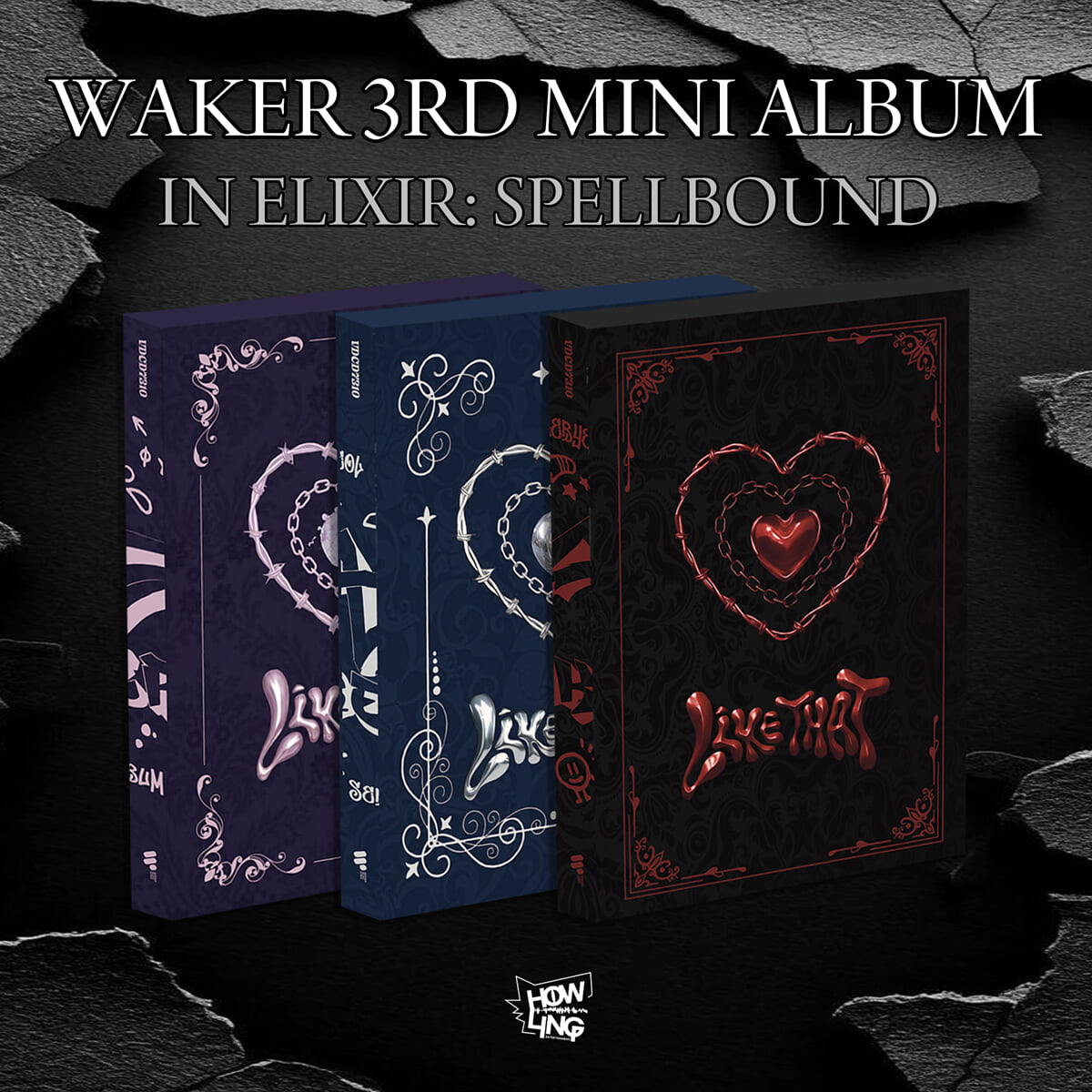(PRE-ORDER) WAKER - 3RD MINI ALBUM [IN ELIXIR: SPELLBOUND] (3 VERSIONS) RANDOM