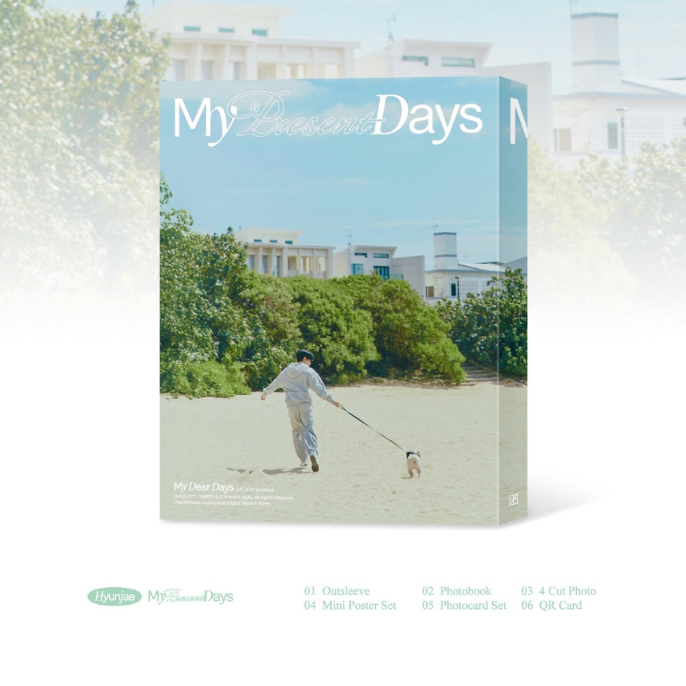 THE BOYZ - MY DEAR DAYS THE BOYZ PHOTOBOOK [HYUNJAE - MY PRESENT DAYS] - LightUpK