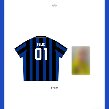 (PRE-ORDER) STRAY KIDS - UNIFORM T-SHIRT - KARMA POP-UP MERCH (8 VERSIONS) - LightUpK