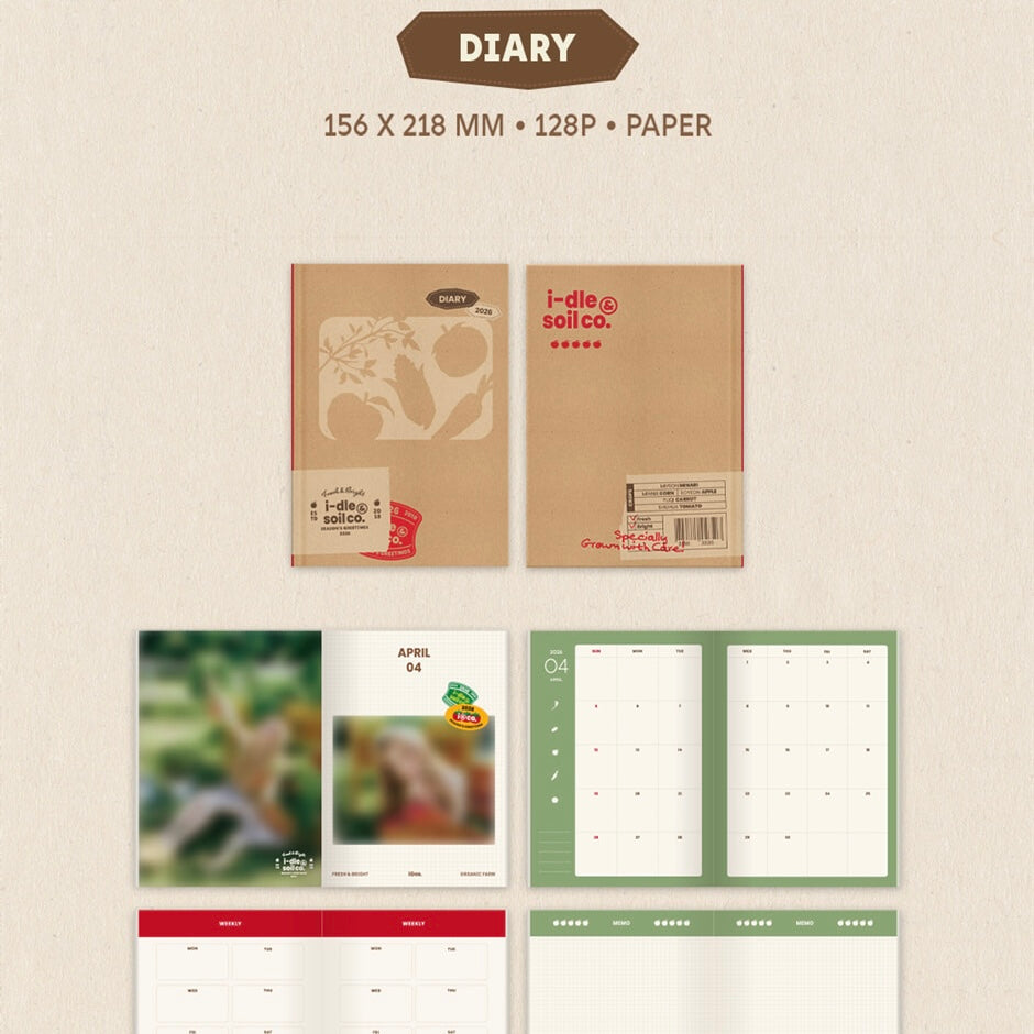 (PRE-ORDER) I-DLE - 2026 SEASON'S GREETING [I-DLE & SOIL CO.]