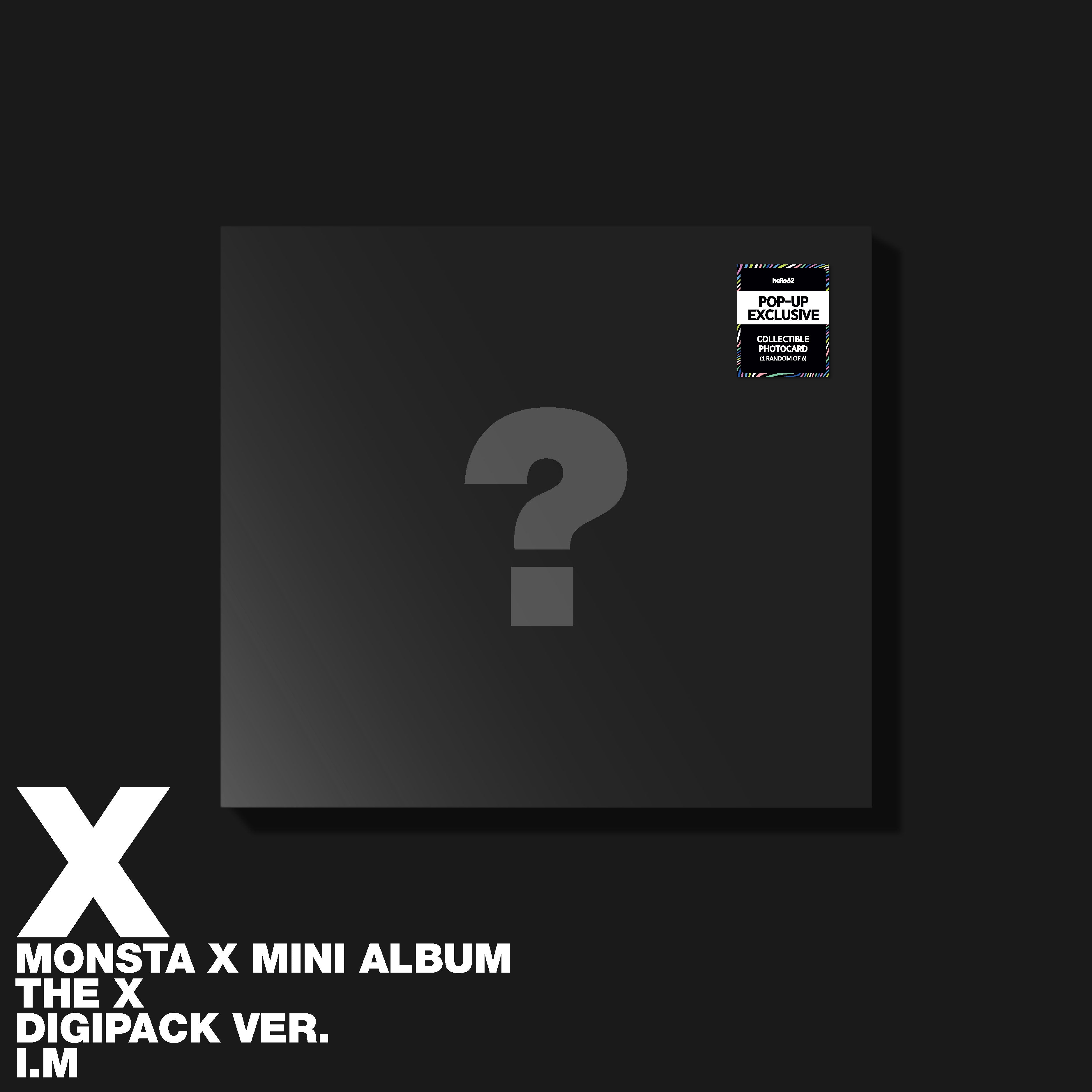 (PRE-ORDER) [HELLO82] [POP-UP EXCLUSIVE] MONSTA X - THE X (DIGIPACK) (6 VERSIONS) - LightUpK