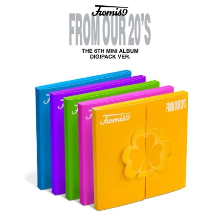 FROMIS_9 - 6TH MINI ALBUM [FROM OUR 20'S] [DIGIPACK VER.] (5 VERSIONS) - LightUpK