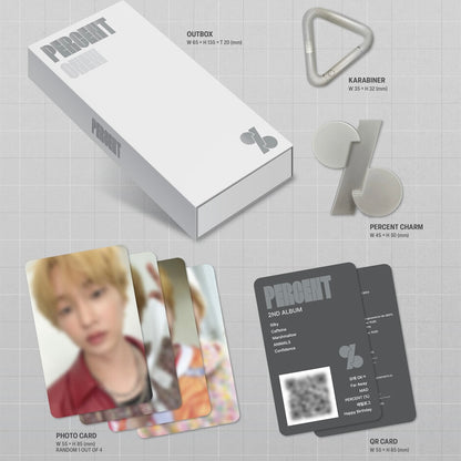 (PRE-ORDER) ONEW - 2TH ALBUM [PERCENT] (PERCENT VER.) - LightUpK