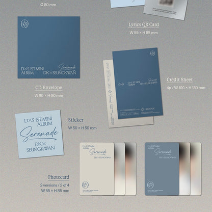 (PRE-ORDER) DXS (SEVENTEEN) - 1ST MINI ALBUM [SERENADE] COMPACT VER.