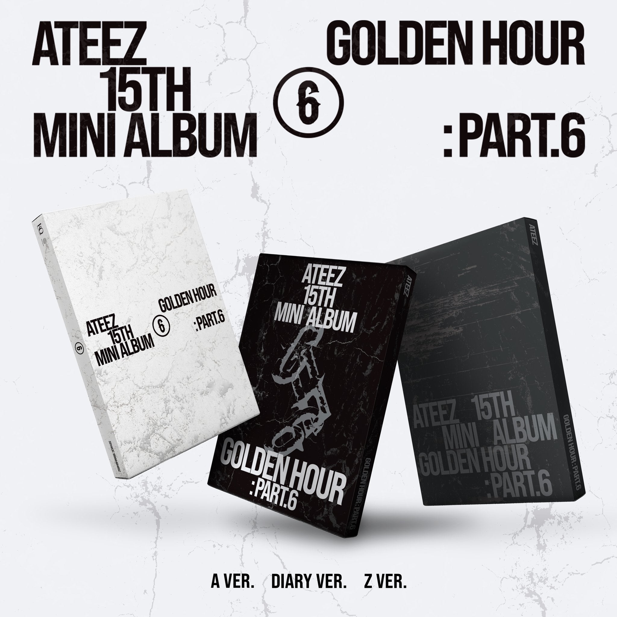 (PRE-ORDER) ATEEZ - GOLDEN HOUR : PART.6 (3 VERSIONS) RANDOM