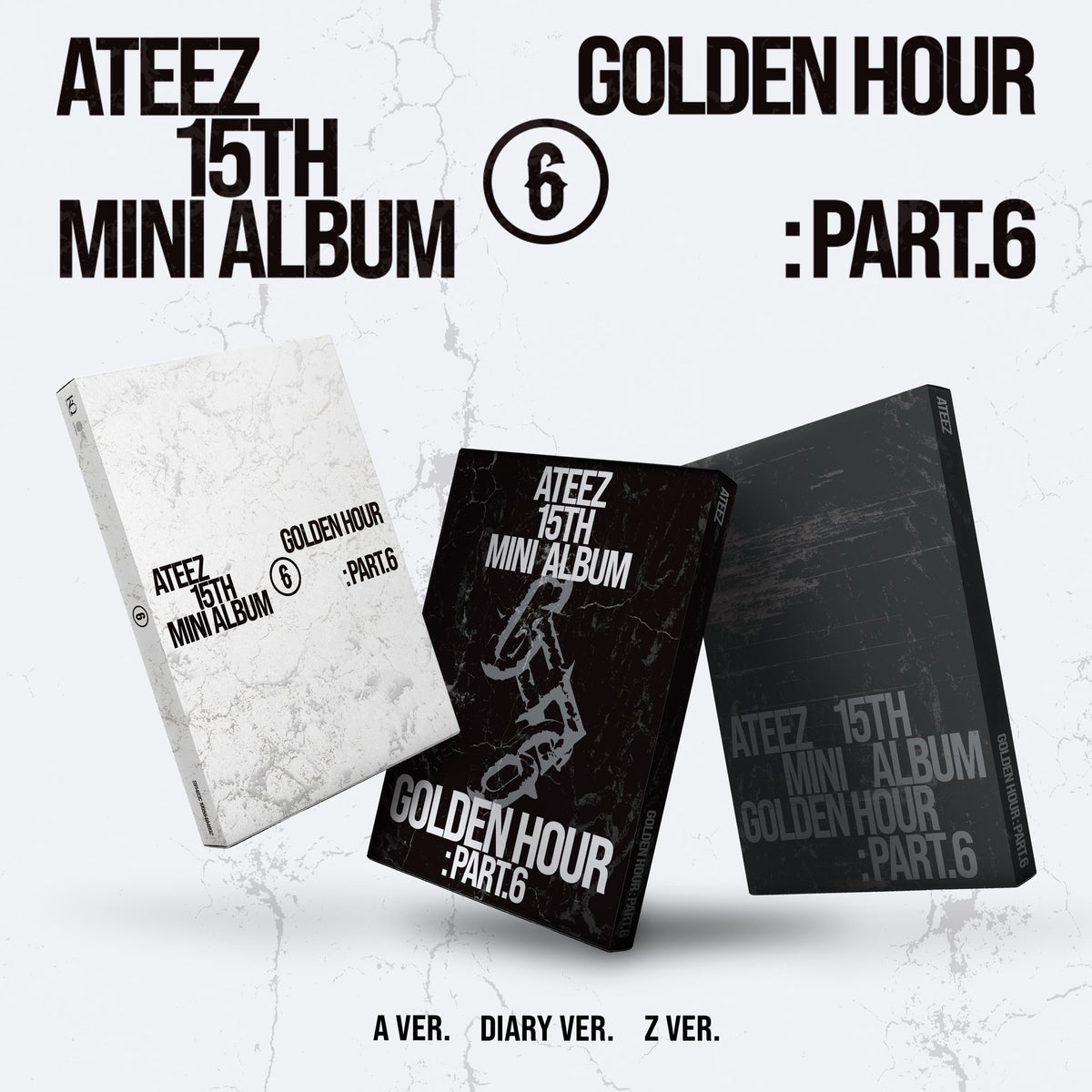 (PRE-ORDER) ATEEZ - GOLDEN HOUR : PART.6 (3 VERSIONS) RANDOM