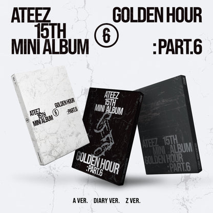 (PRE-ORDER) ATEEZ - GOLDEN HOUR : PART.6 (3 VERSIONS) RANDOM