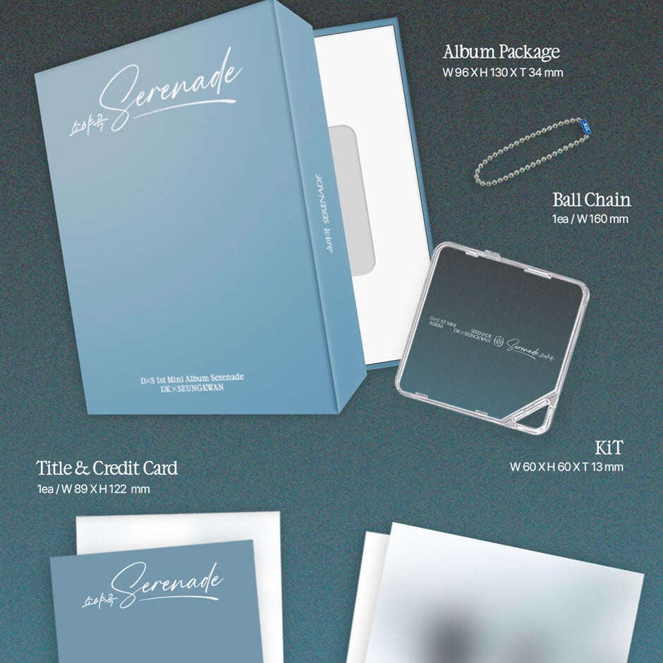 (PRE-ORDER) DXS (SEVENTEEN) - 1ST MINI ALBUM [SERENADE] KIT VER.