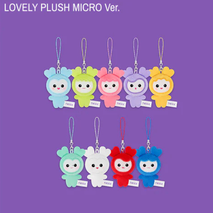 (PRE-ORDER) TWICE - 2025 TWICE FANMEETING <10VE UNIVERSE> - LOVELY PLUSH MICRO VER. (9 VERSIONS) - LightUpK