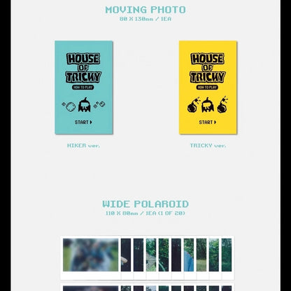 [HELLO82 SIGNED EXCLUSIVE] XIKERS - HOUSE OF TRICKY : HOW TO PLAY (2ND MINI ALBUM) (RANDOM MEMBER SIGNED) (2 VERSIONS)