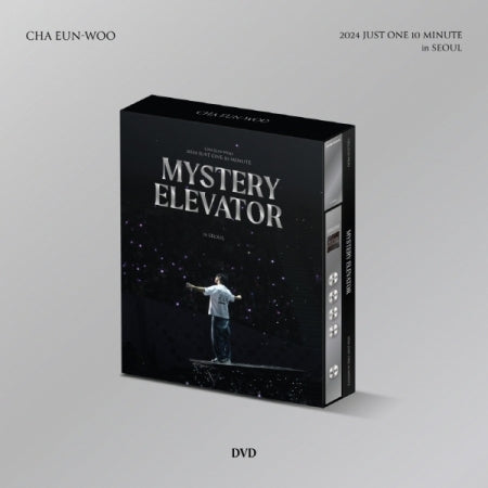 (PRE-ORDER) CHA EUN-WOO - 2024 JUST ONE 10 MINUTE [MYSTERY ELEVATOR] IN SEOUL DVD