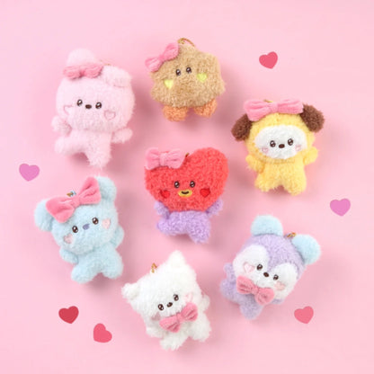 BT21 MININI OFFICIAL DOLL KEYRING LOVELY VERSION (7 TYPES)