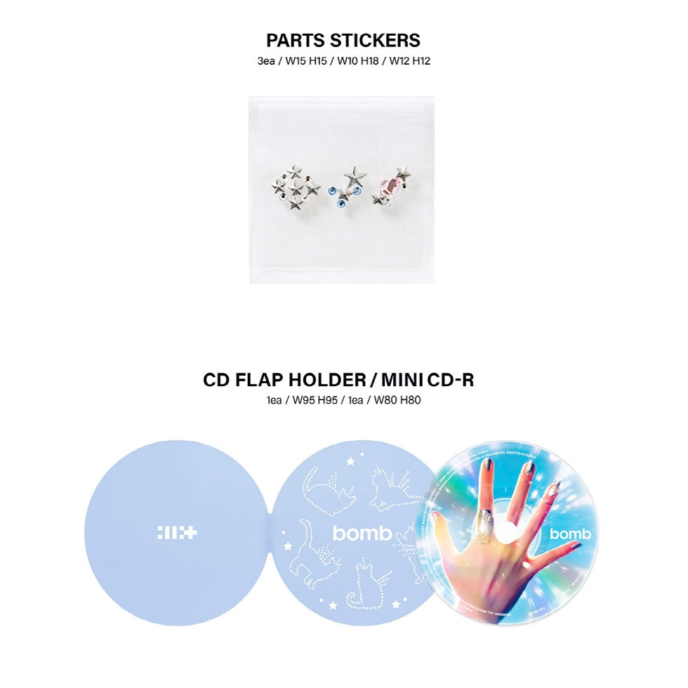 ILLIT - 3RD MINI ALBUM [BOMB] (MERCH VER.) - LightUpK