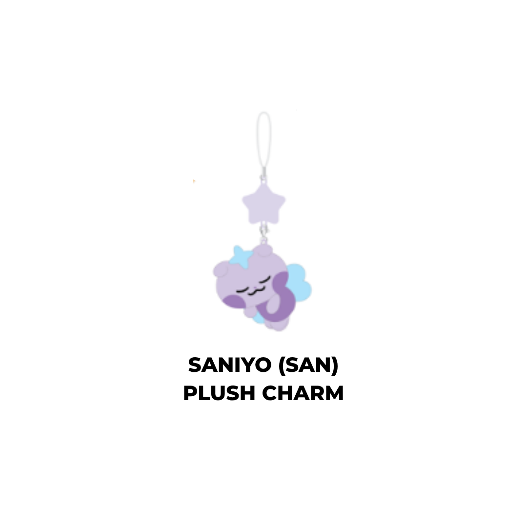 (PRE-ORDER) ATEEZ - MIGHTEEZ - [ROCK THE STAGE] PLUSH CHARM (8 VERSIONS)