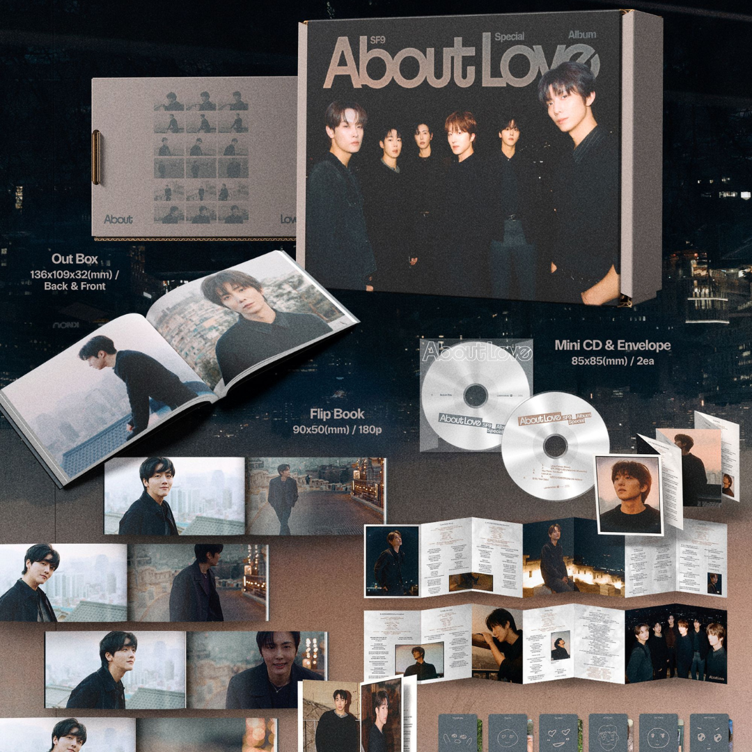 (PRE-ORDER) SF9 - SPECIAL ALBUM [ABOUT LOVE] (2 VERSIONS) - LightUpK