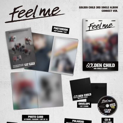 GOLDEN CHILD - 3ÈME ALBUM SINGLE [FEEL ME] (2 VERSIONS)