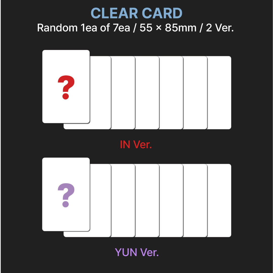 (PRE-ORDER) YOUNITE - 8TH EP [INYUN PART.1] (2 VERSIONS) RANDOM - LightUpK