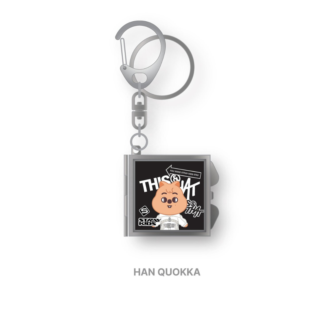 (PRE-ORDER) STRAY KIDS - SKZOO MIRROR KEYRING - THIS & THAT MD (8 VERSIONS)