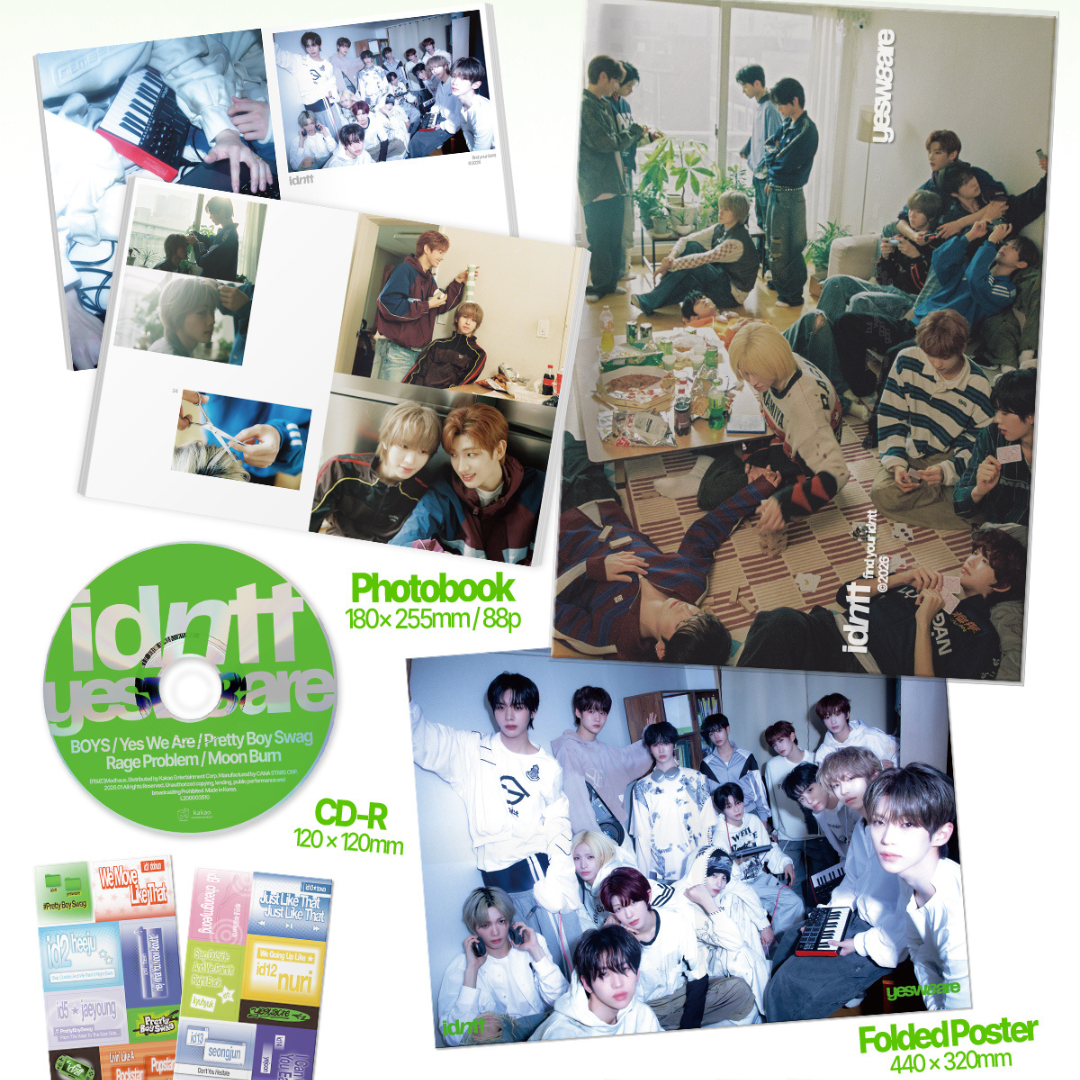(PRE-ORDER) IDNTT - MINI ALBUM [YESWEARE] (2 VERSIONS) RANDOM